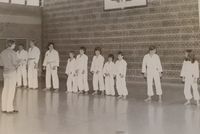 Karate in Kehl (1977) - in der Reihe ganz links